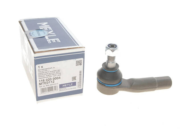 Наконечник поперечної рульової тяги MEYLE 116 020 0004 Skoda Roomster, Fabia, Rapid; Volkswagen Polo; Seat Cordoba, Ibiz - Фото 1
