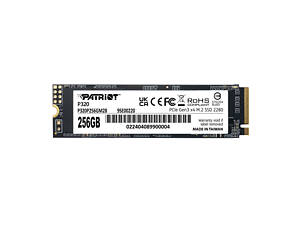 Накопитель SSD M.2 Patriot P320 256GB NVMe 2280 Gen3.0 x4 3D TLC