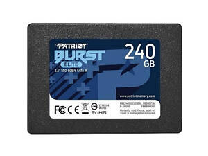 Накопитель SSD Patriot Burst Elite 240GB 2.5' 7mm SATAIII TLC 3D