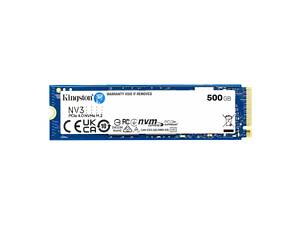 Накопитель SSD M.2 Kingston NV3 500GB NVMe 2280 PCIe 4.0 x4 3D NAND