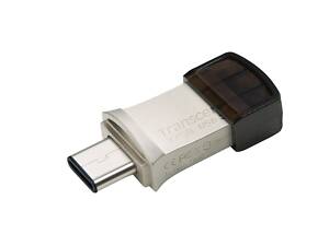 Накопитель Transcend 32GB USB 3.1+Type-C 890 R90/W30MB/s Metal Silver