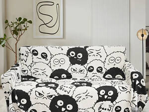 Накидка-покрывало двухстороннее для мебели Love You MP05 8705 180х180 см