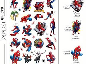 Наліпка тимчасове татуювання (водонепроникна та довготривала) 10 видів в асортиметі BU CG-A19, ціна за аркуш