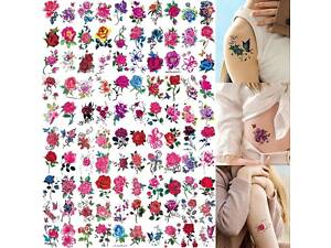 Наліпка тимчасове татуювання (водонепроникна та довготривала) 2-TT кольорова та чорно-біла, ціна за 1 шт