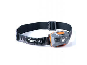 Налобний акумуляторний ліхтар Naturehike TD-02 NH00T002-D Помаранчево-сірий