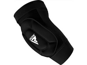 Налокітники спортивні RDX Hosiery Elbow Foam Black/White S