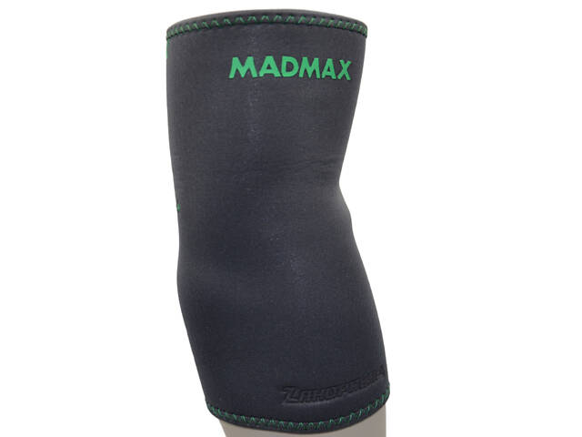 Налокітник MadMax MFA-293 Zahoprene Elbow Support Dark Grey/Green (1шт.) M - Фото 3