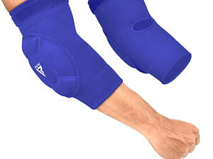 Налокітники спортивні RDX Hosiery Elbow Foam Blue/White L