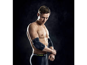 Налокітник SELECT Elastic Elbow support w/pads 2-pack (009) чорний, S