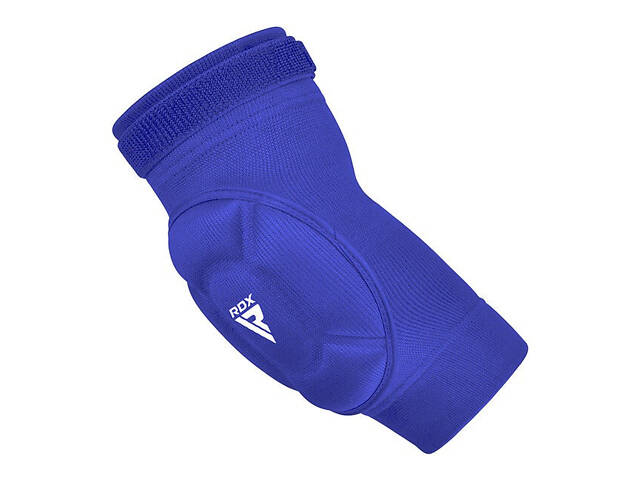 Налокітники спортивні RDX Hosiery Elbow Foam Blue/White S - Фото 3