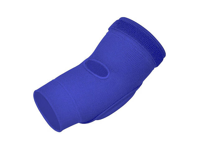 Налокітники спортивні RDX Hosiery Elbow Foam Blue/White XL - Фото 4