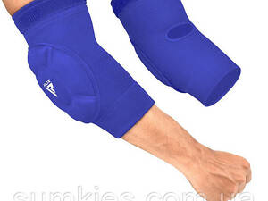 Налокітники спортивні RDX Hosiery Elbow Foam Blue/White M