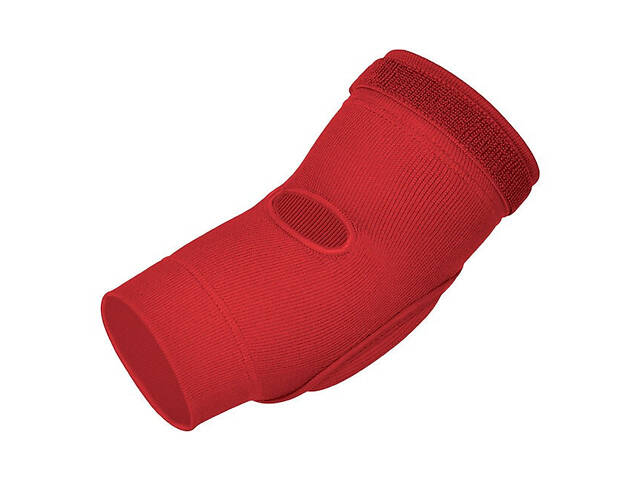 Налокітники спортивні RDX Hosiery Elbow Foam Red/White M - Фото 4