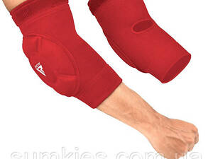 Налокітники спортивні RDX Hosiery Elbow Foam Red/White M