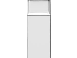 Лиштва поліуретанова нижній елемент Gaudi Decor D 592N