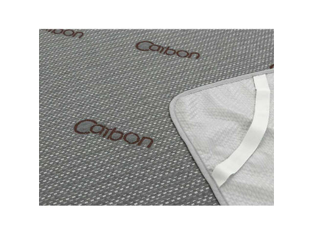 Наматрасник Руно Водонепроникний на гумці Carbon 160х200 см (827Carbon) - Фото 3