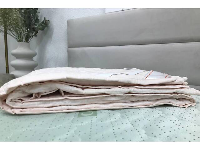 Наматрасник Ecotton 200х200 см защитный антиаллергенный с резинкой по углам бежевый (20-0256Ivory) - Фото 4