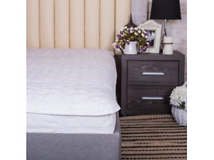 Наматрасник Novita 70х190 см защитный антиаллергенный с резинкой по углам белый (40-0024white)