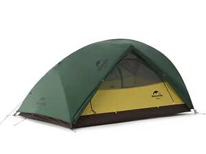 Намет надлегкий двомісний з футпринтом Naturehike Star-River 2 Updated NH17T012-T, 210T, темно-зелений