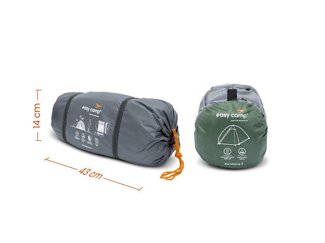 Намет тримісний Easy Camp Rondane 3 (120470) - Фото 6