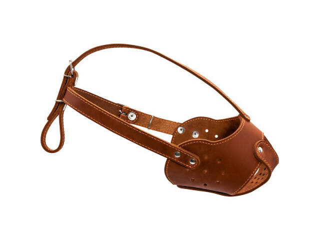 Намордник для собак Collar (бультер'єр) коричневий (06226) - Фото 1