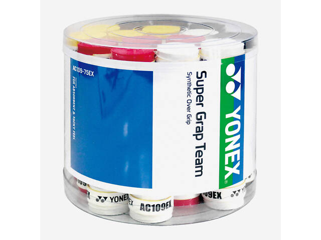 Намотки Yonex AC109-75 Super Grap Team 75pcs - Фото 1