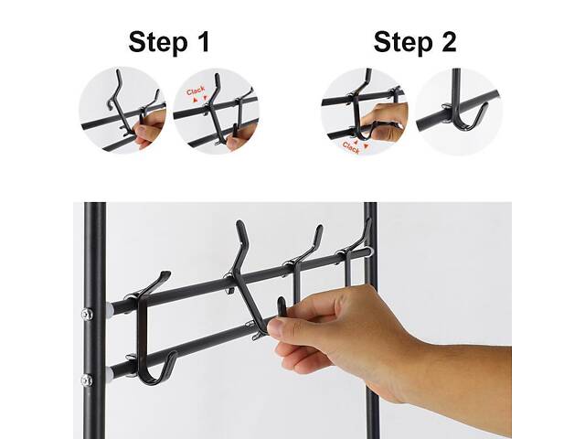 Підлогова вішалка для одягу Corridor Rack Стійка для одягу - Фото 9