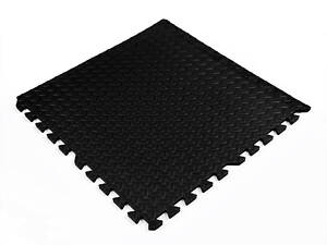 Напольное покрытие пазл Sticker WallМР15 SW-00001169 600x600x10 мм Черный (2823450868)