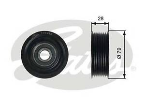 Направляючий ролик поліклинового ременя GATES T36416 на LEXUS IS II седан (GSE2_, ALE2_, USE2_)