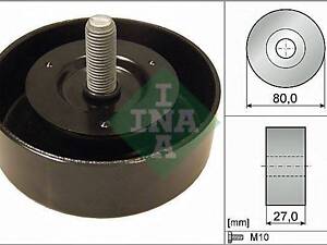 Направляющий ролик поликлинового ремня INA 532065810 на KIA SEDONA Mk II (VQ)