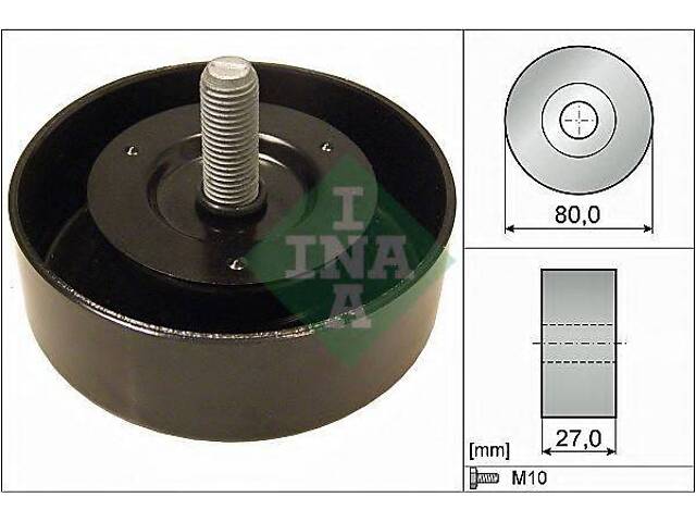 Направляющий ролик поликлинового ремня INA 532065810 на KIA SEDONA Mk II (VQ) - Фото 1