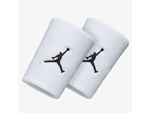 Напульсники Jordan Jumpman Wristbands 2 PK Білі (J.KN.01.101.OS)