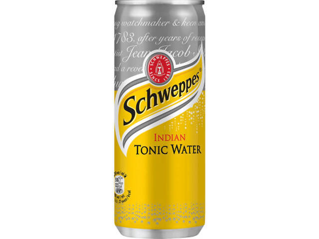 Напій Schweppes Indian Tonic Безалкогольний сильногазований 330 мл (5449000046390) - Фото 1