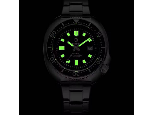 Наручные часы мужские Hemsut Aqua Серебристый (3506) - Фото 7