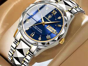 Наручные кварцевые часы Poedagar 41 мм. Стрелочные часы Poedagar. Наручные часы нерж сталь