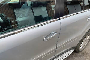 Наружняя окантовка стекол (4 шт, нерж) OmsaLine - Итальянская нержавейка для Mercedes ML W164