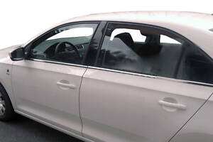 Наружняя окантовка стекол (нерж) для Seat Toledo 2012-2024 гг