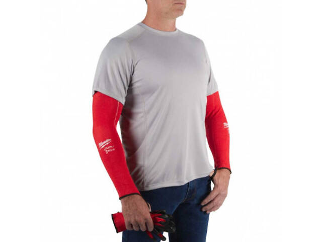 Нарукавники захисні Milwaukee з рівнем опору порізам C, 40 см (4932478584) - Фото 3