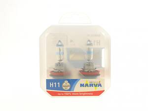 NARVA 481012100 Автолампа H11 12V 55W PGJ19-2 Range Power 150 (к-кт 2 шт.)