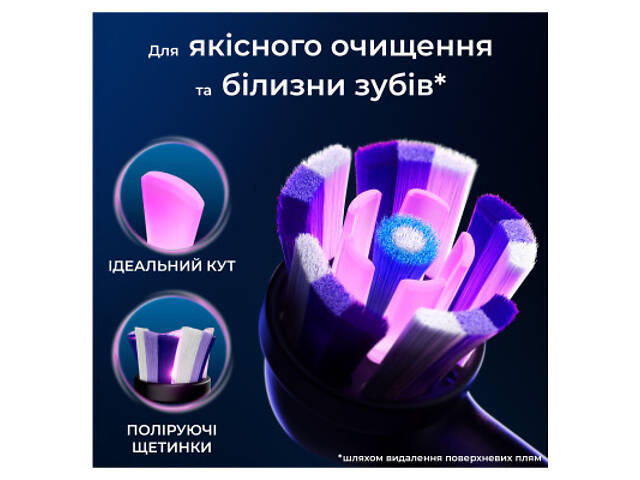 Насадка для зубной щетки Oral-B iO Блискуче відбілювання 4 шт (8700216199254) - Фото 7