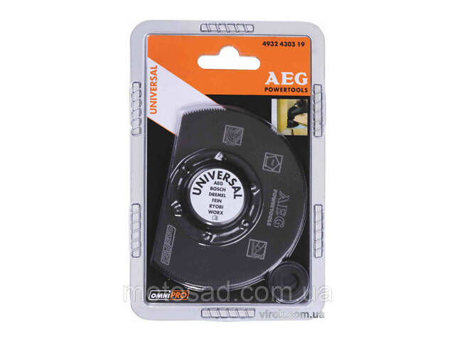 Насадка до Реноватора біметал OMNI AEG по дер/мет/ПВХ, шир.- 88 мм, глиб- 20 мм DW - Фото 2