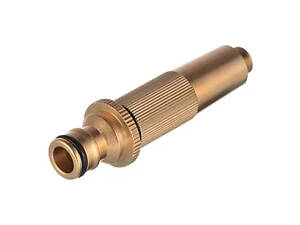 Насадка латунная для полива Intertool-Storm - 1/2' с плавной регулировкой подачи