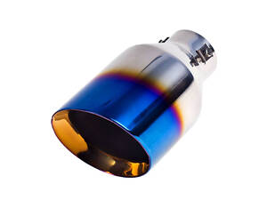 Насадка на глушник НГ-1015-BL d-2.5' нержавіюча сталь