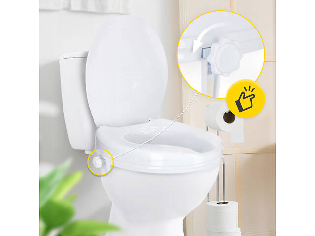 Насадка (надставка) на унітаз 4FIZJO 5 см White (P-5905973406420) - Фото 3