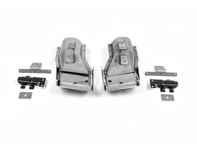 Насадки Autobiography (2 шт, нерж) для Range Rover III L322 2002-2012 гг - Фото 2