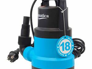 Насос дренажный садовый 0.75кВт Hmax 9.5м Qmax 220л/мин (част. до 5мм) AQUATICA (773125)