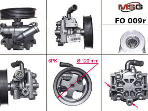 Насос Г/П (відновлений) Ford Connect 1.8Tdci 06.02-12.13 FO009R