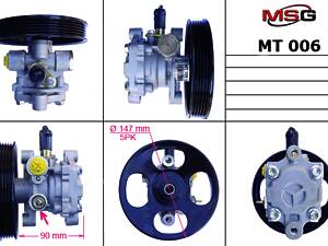 Насос г/п керма Mitsubishi Lancer IX 1.3/1.6 03-19 MT006