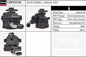 Насос гидроусилителя руля для моделей: ALFA ROMEO (145, 155,146), FIAT (PUNTO,BARCHETTA,BRAVA,BRAVO,MAREA,MAREA,COUPE),