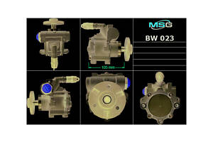 Насос ГУР BW023 BMW 5 E60-61 03-10, 3 E90-93 05-12, 1 E81-88 04-11, X1 E84 09-15, 6 E63-64 04-11